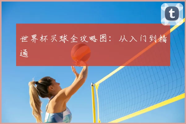 世界杯买球全攻略图：从入门到精通